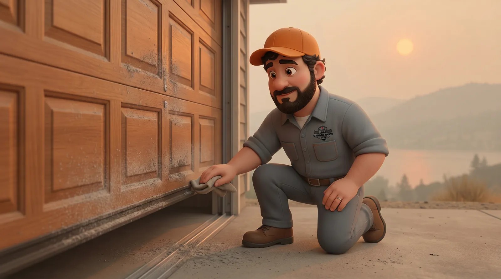 Wildfire Smoke and Your Kelowna Garage: Cleaning Ash From Tracks and Seals